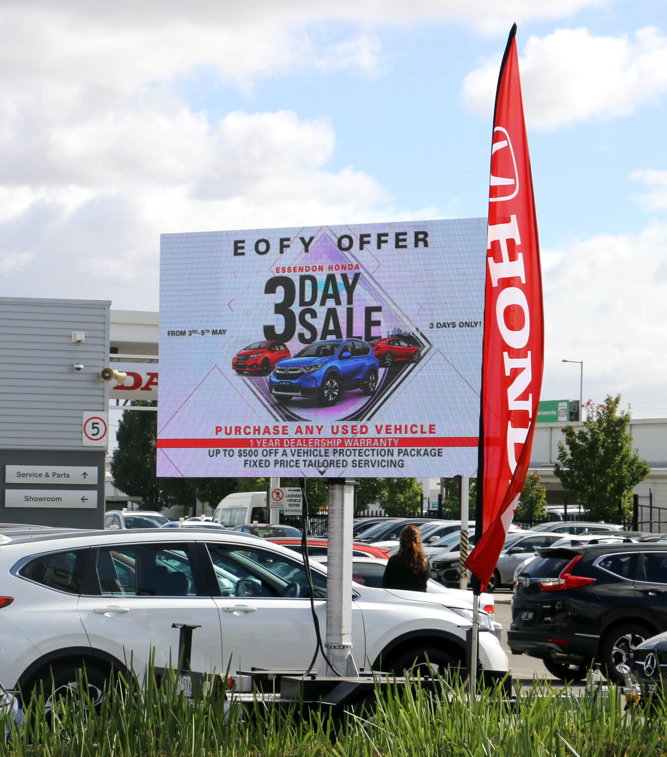 LED trailer for Honda Essendon
